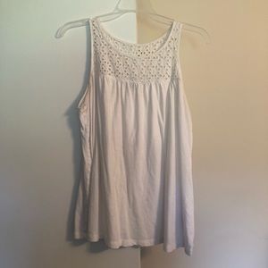 White Old Navy Tank